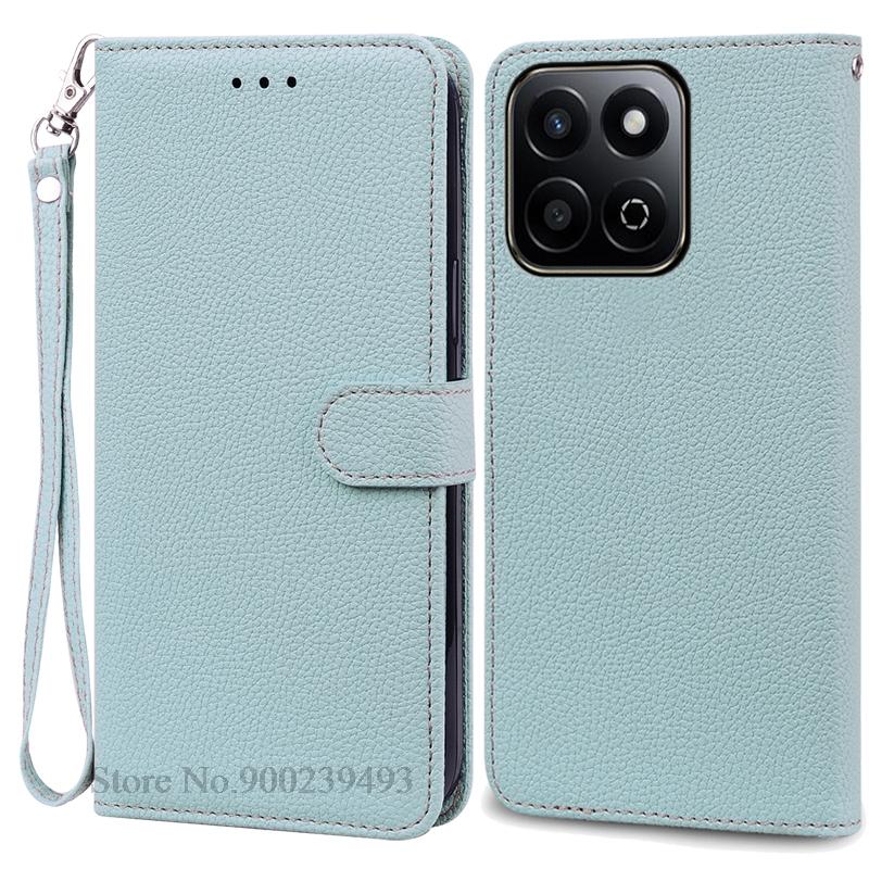 For Honor X7C Case Leather Flip Wallet Cover For Honor X7C Case Phone Covers For Honor X7 C Silicone Cover Coque Fundas Etui