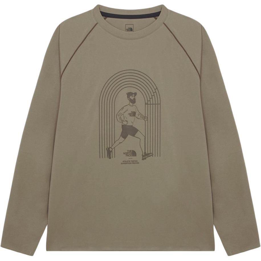 The North Face Pullover Round Neck Long Sleeve T-Shirt Men Tops NT7TR51D