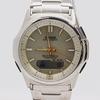 CASIO fully functional WAVE CEPTOR stainless steel NSK, WVA-M630D-9AJF radio-controlled solar-powered Analog-Digital men's watch.