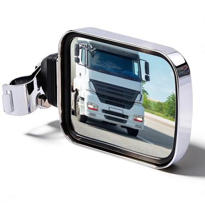 Zhihu Truck Rearview Mirror, Side Mirror, Auxiliary Mirror for Trucks, Wider Field of View, Universal, Blind Spot Reduction, Rearward Check, Safe Driv