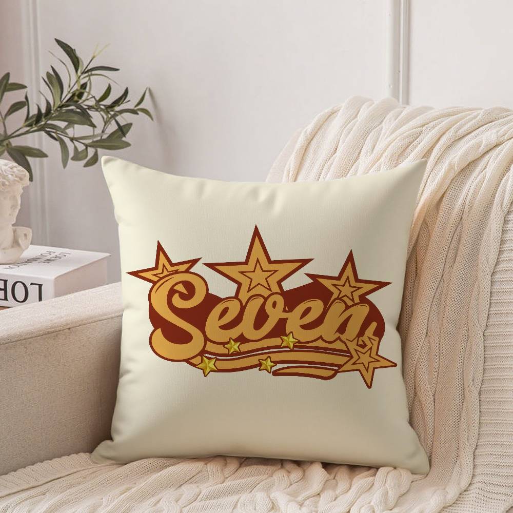 Classic Star Print Pillow Case Home Decor Throw For Sofa Bed Car Room Decor Gift Idea