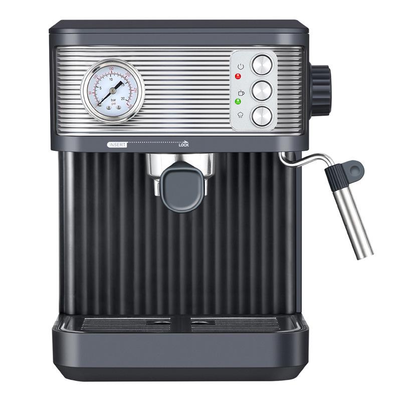 Compact Italian Espresso Machine with Milk Frother for Latte Art, Cappuccino, Americano, and Mocha