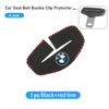 Suede Car Seat Belt Buckle Clip Protector Interior Accessories For BMW E87 E70 E91 E30 G20 E92 E93 E60 E46 E90 G30 E53 X1 FV9
