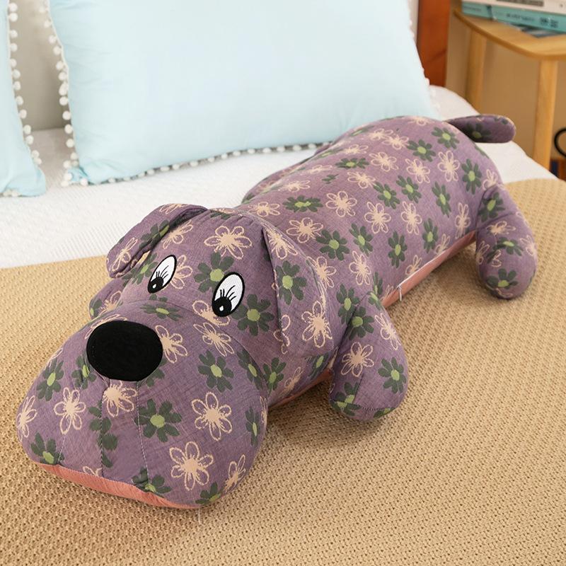 

Мультяшная собака, уютная плюшевая игрушка, облегчающая газы у младенца, мягкая игрушка для обнимания, оптом 65cm фиолетовый