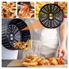 Fryer Grill Pan Grate Insert Cooking Convenient Crisper Plate, Rack for Vegetable, Steak