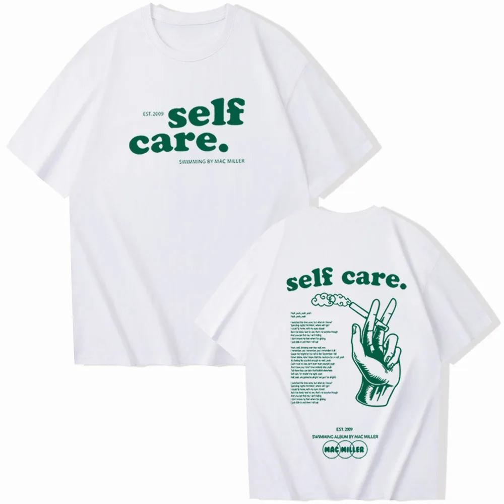 

2026 Mac M Self Care Shirt Self Care Shirt Swimming Album Men Women Self Care Merch Gift for Fan Pullover Tops Streetwear Unisex 4XL