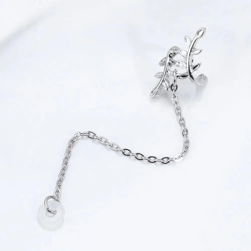 2pcs/pair Leaf Bluetooth Earphones Anti-lost Clip Ear Decor Earphone Protection Chain  Best Gifts