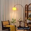 Vintage Grapefruit Floor Lamp with Storage Shelf, Ideal for Living Room Sofa Corner