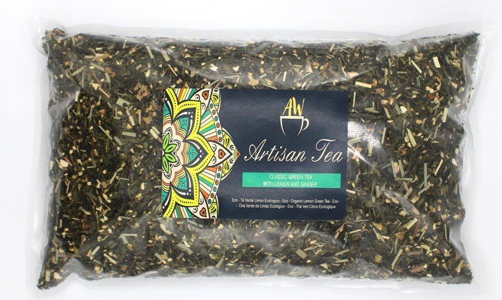 Green Tea With Lemon And Ginger Organic 1kg