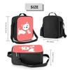 Cute Westie Puppy Dog Resuable Lunch Box for  Leakproof West Highland White Terrier Cooler Thermal Food Insulated Lunch Bag