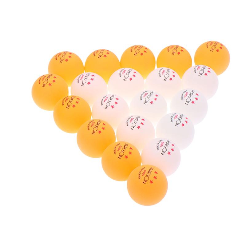 10Pcs 3 Star Table Tennis Training Balls G40+ White Orange Abs Ping Pong Balls For Table Tennis Club Training Pingpong Balls