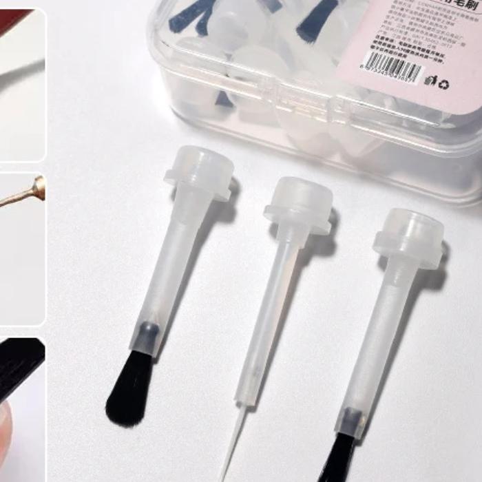 Pennelli di Ricambio per Smalto Pennelli di Ricambio per Smalto Gel Per Salone Professionale o Uso Domestico Applicatori Manicure Strumenti