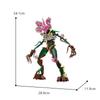 Orchid Monster Building Blocks Toy Model Ornament