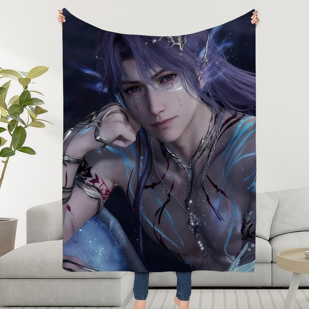 Rafayel Love And Deepspace Blanket Throw Super Cosy Plush Living Room Sofa Couch Childish Birthday Gifts