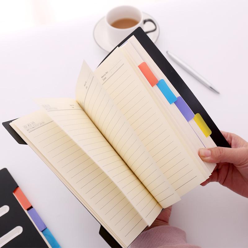 Korean Student Coil Notebook: Fresh & Simple Stationery Diary for University