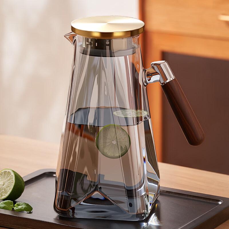 ZISIZ Heat-Resistant Glass Pitcher