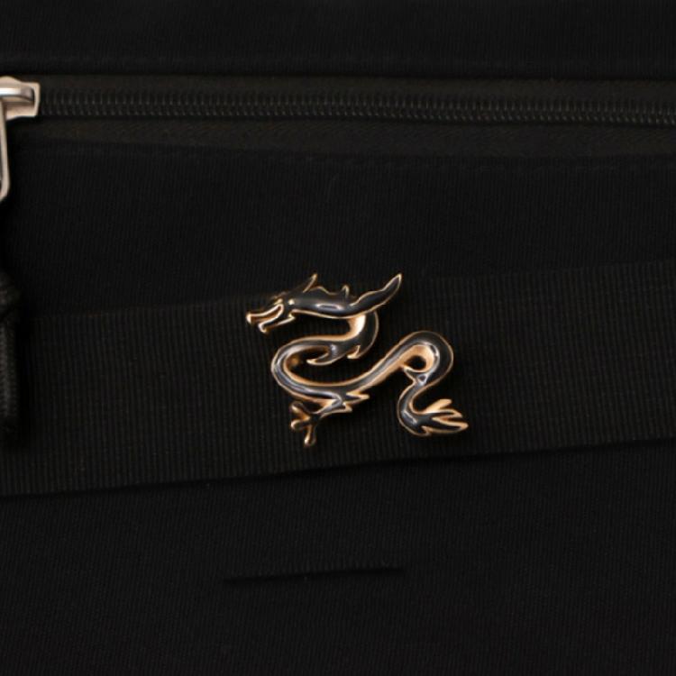 Unique Dragon Badge Pin Ornament Retro Dragon Form Lapel Pin for Statement Style