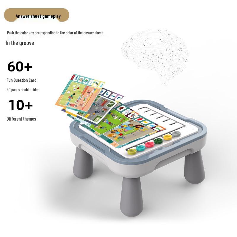 Interactive Tangram Puzzle Table: Early Education Toy for Children's Cognitive Development and Parent-Child Learning