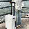 Ping Si 20-Inch Multifunctional Carry-On Suitcase for Women, Men, and Students