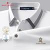 MONTAGUT Men's Breathable Silk-Blend Polo Shirt