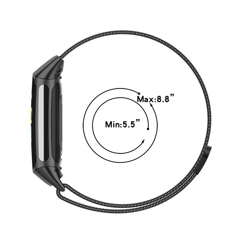 Strap for Fitbit Chagre6 Replacement Wristband for Charge 5