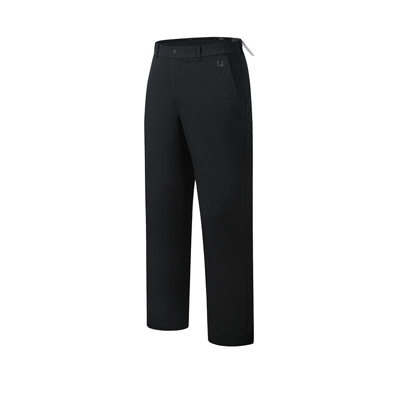 FILA Golf Series Simple Comfortable Fitted Solid Color Casual Pants Men bottoms A11M635807FBK M