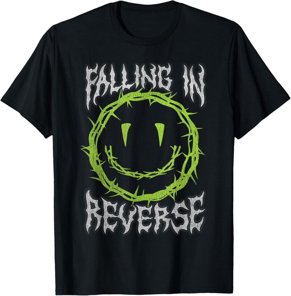 Falling In Reverse u2013 Smiley Thorns TShirt Unisex T-Shirt XXXL