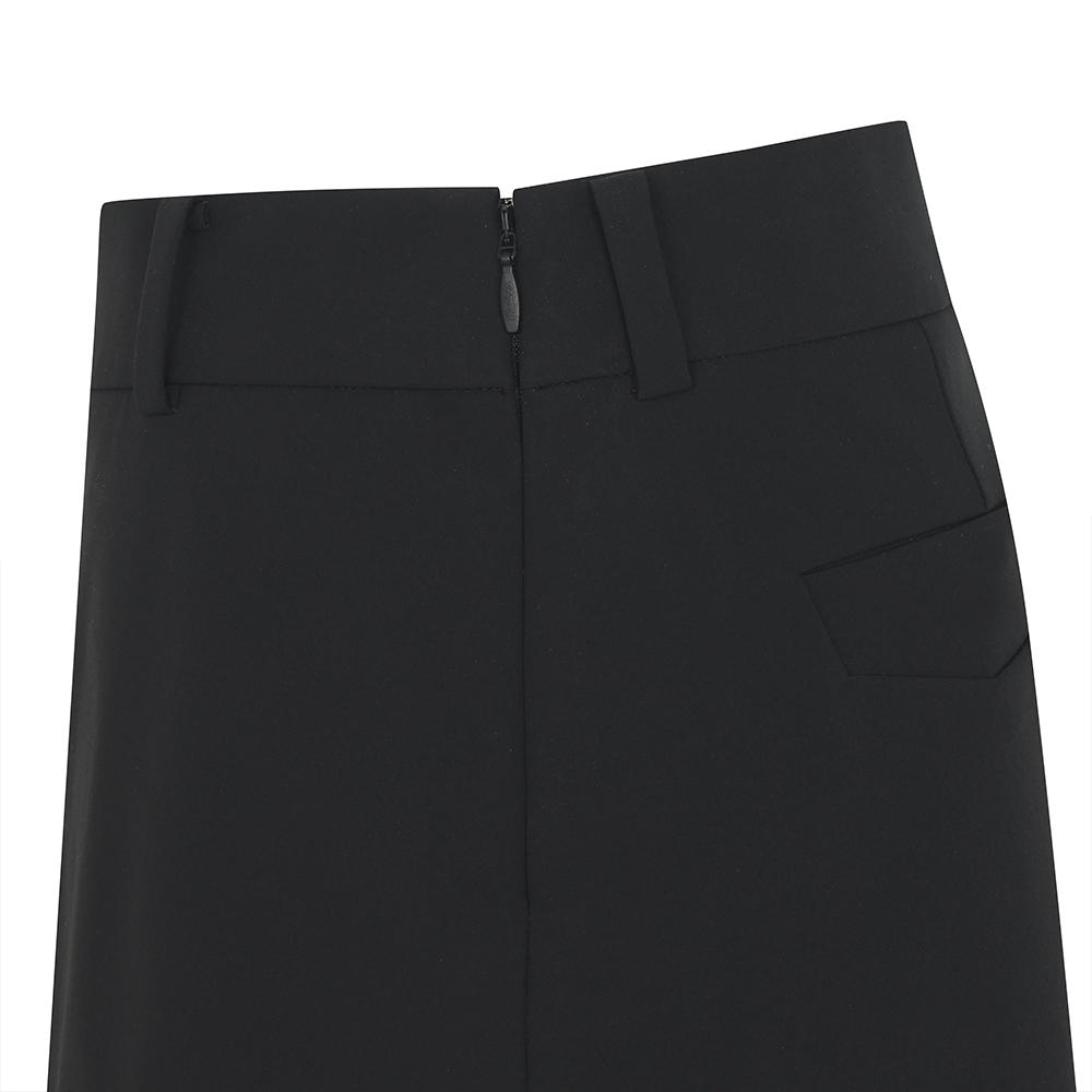 MALBON GOLF Performance H-Line Skirt Black (Woman)