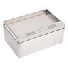 Recessed Floor Socket 4000W 3  Outlets Embedded Floor Receptacle Box for Office Hotel School