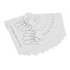 20PCS Nail Art Display Cards Finished Fake Nails Photo Tool for DIY Design Learner Professionals