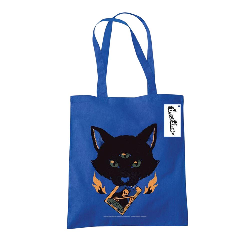Tobe Fonseca Cat Tarot Death Tote Bag