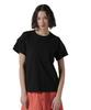 AVIREX 50th Anniversary LEATHER PATCHED FATIGUE T-SHIRT black
