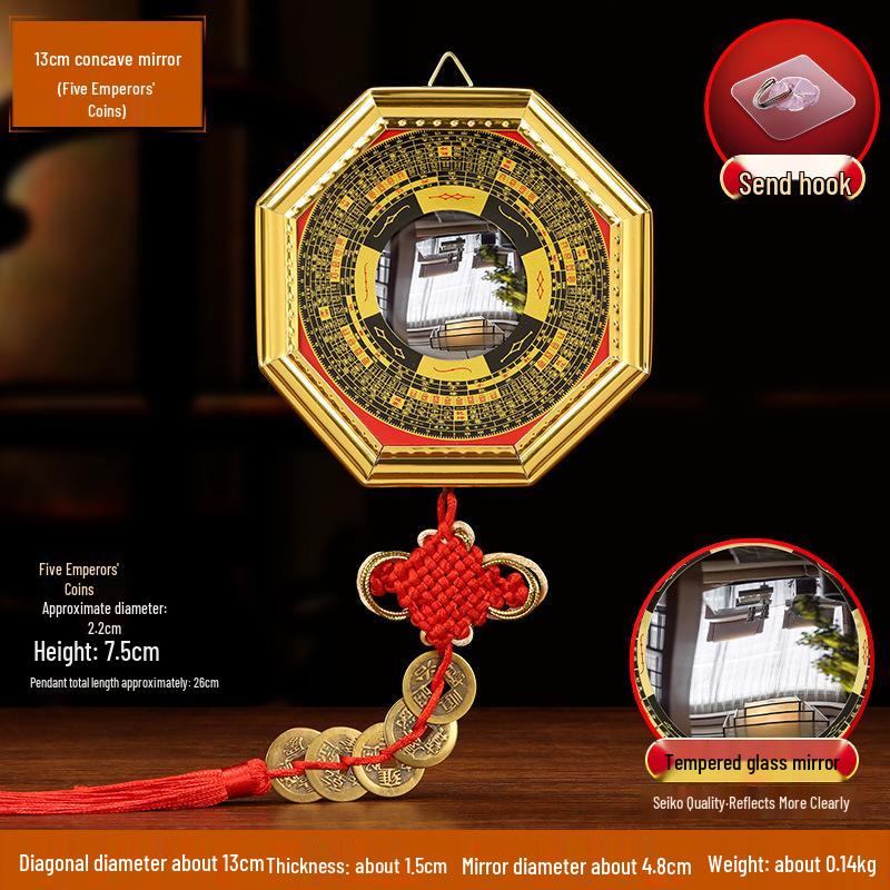 Wypukłe lustro Bagua Tai Chi do dekoracji domu i sklepu