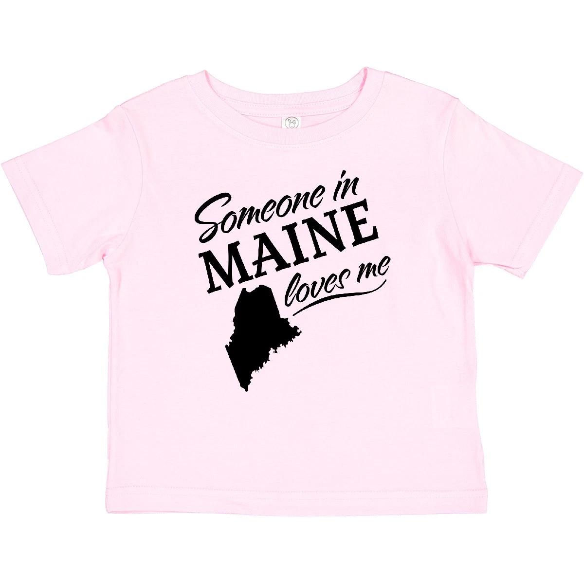 Inktastic Someone In Maine Loves Me Baby T-Shirt Home Family Grandparents Kids 130