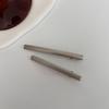 1pcs High-grade Grey and Cool Metal Handmade Hairpin with Minimal Personality Side Fringe Clip Clip for Women's Hair Clippers