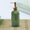 Ceramic Liquid Soap Dispenser for Bathroom (420 Ml) - Handwash Dispneser Bottle with Pump for Kitchen - Liquid Soap Dispenser for Wash Basin