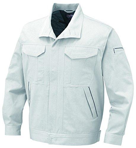 

[COCOS Nobuoka] A-1742 Hiyoku Blouson, Platinum Silver, LL