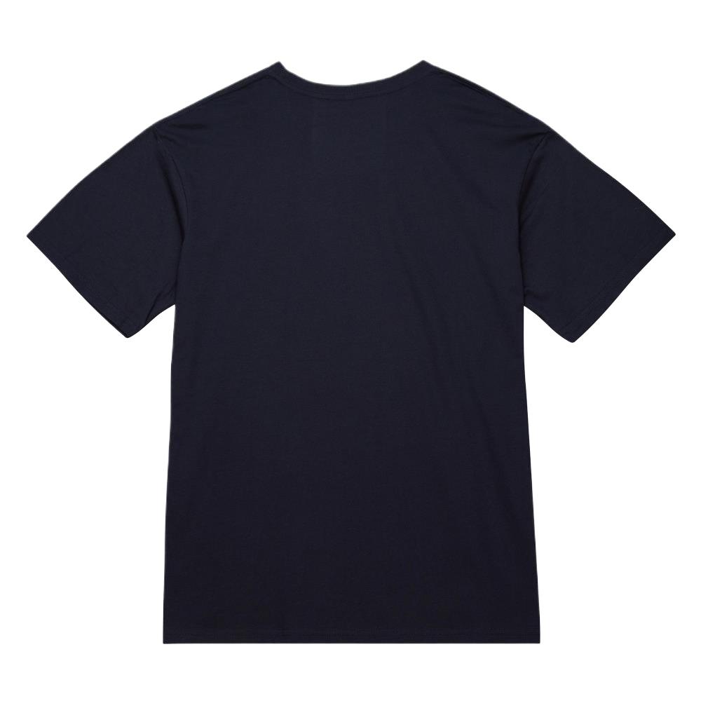 Mitchell & Ness 100% Cotton T Shirt Unisex Black MN25ATS30LA