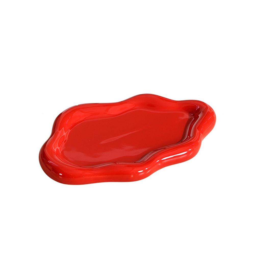 Ceramic Cloud Jewelry Tray Plating Ring Holder Jewelry Display Dish Key Holder