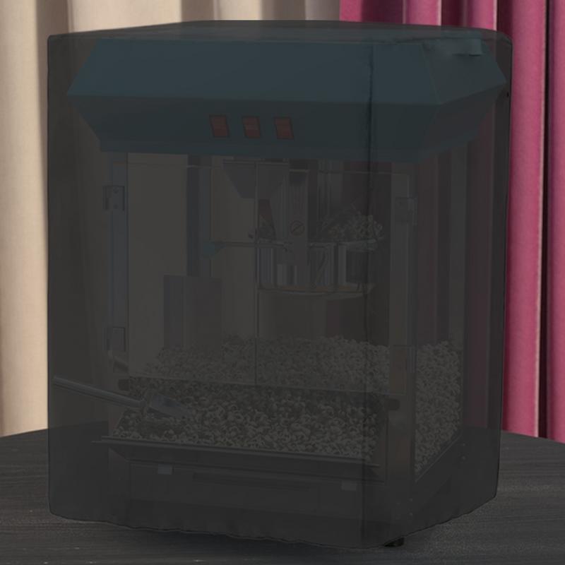 Popcorn Maker Cart Cover Waterproof Popcorn Machine Protective Cover 420D Oxford Cloth Replacement Parts With Windproof Buckles