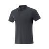 Li Ning Fitness Series Moisture Wicking Letter Polo Shirt Men Tops APLV179-2