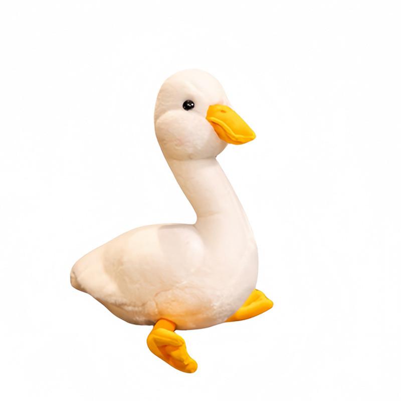 Simulated Duck Plush Toy With Pp Cotton Filling Soft Stuffed Animal For Kids Gift