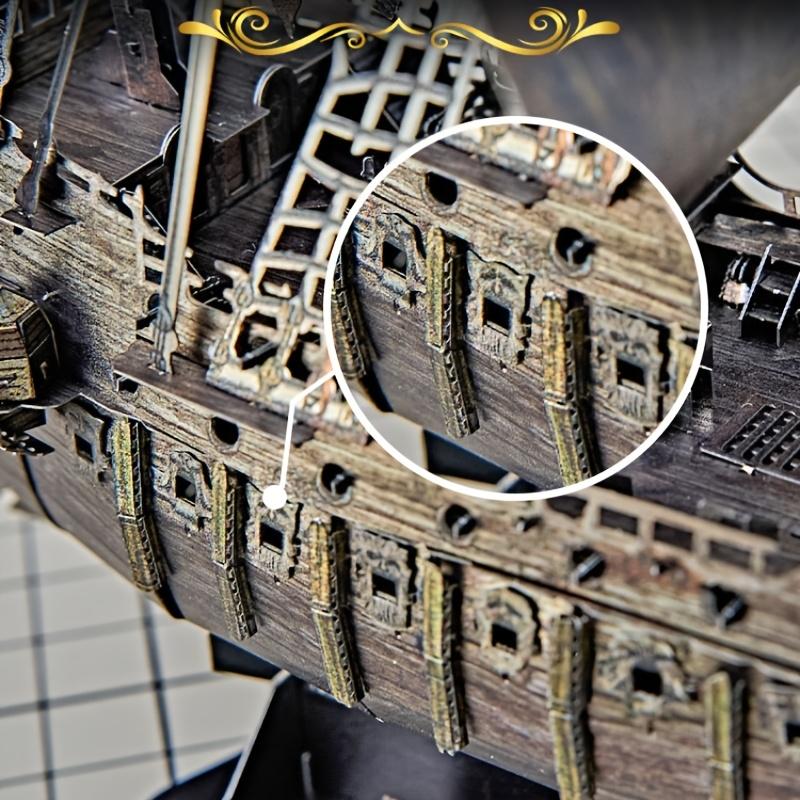 Precision Metal 3D Puzzle DIY Assembly Mechanical Model Creative Craft Ornament Home Decor Collectible.