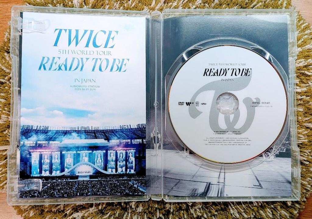 [USED] TWICE 5TH WORLD TOUR READY TO BE DVD