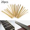20Pcs/Set Fingerboard Frets Brass Fret Wire For Bass Acoustic Guitar 2Mm