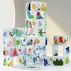 Wooden Toy Dinosaur Domino Animal Shadow Pairing Relay Game Matched Images Montessori Educational Toys For Children Kids