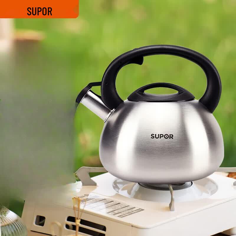 

Supor 304 Stainless Steel Whistling Tea Kettle