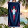 Celta Vigo FC print Sneldrogende Strandhanddoek Microvezel Absorberend Draagbare Reis Zwemhanddoek