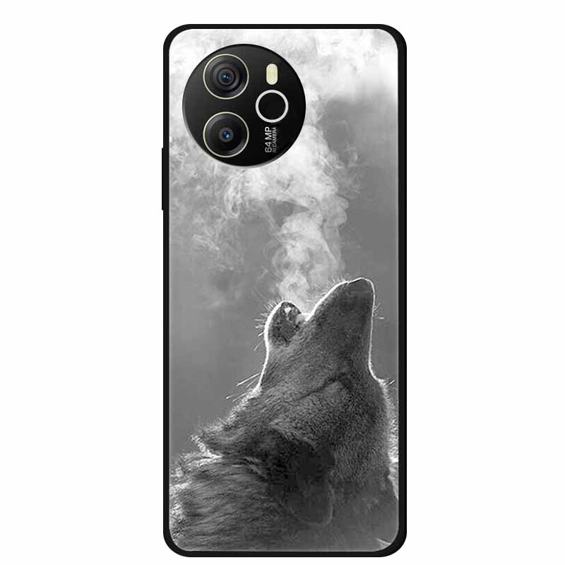 For Blackview Shark 8 Case Shark8 Black Silicone Soft Back Cover Case For Blackview Shark 8 Phone Case Cover 6.78" Coque Funda