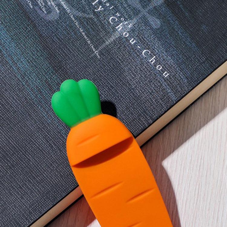 1-3pcs  Cute Carrot Bookmark Book Mark Office School Supplies Funny Gift